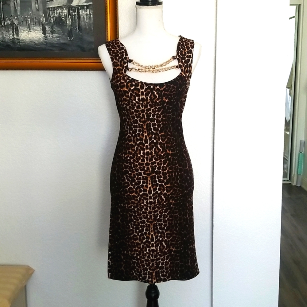 Leopard Midi Dress